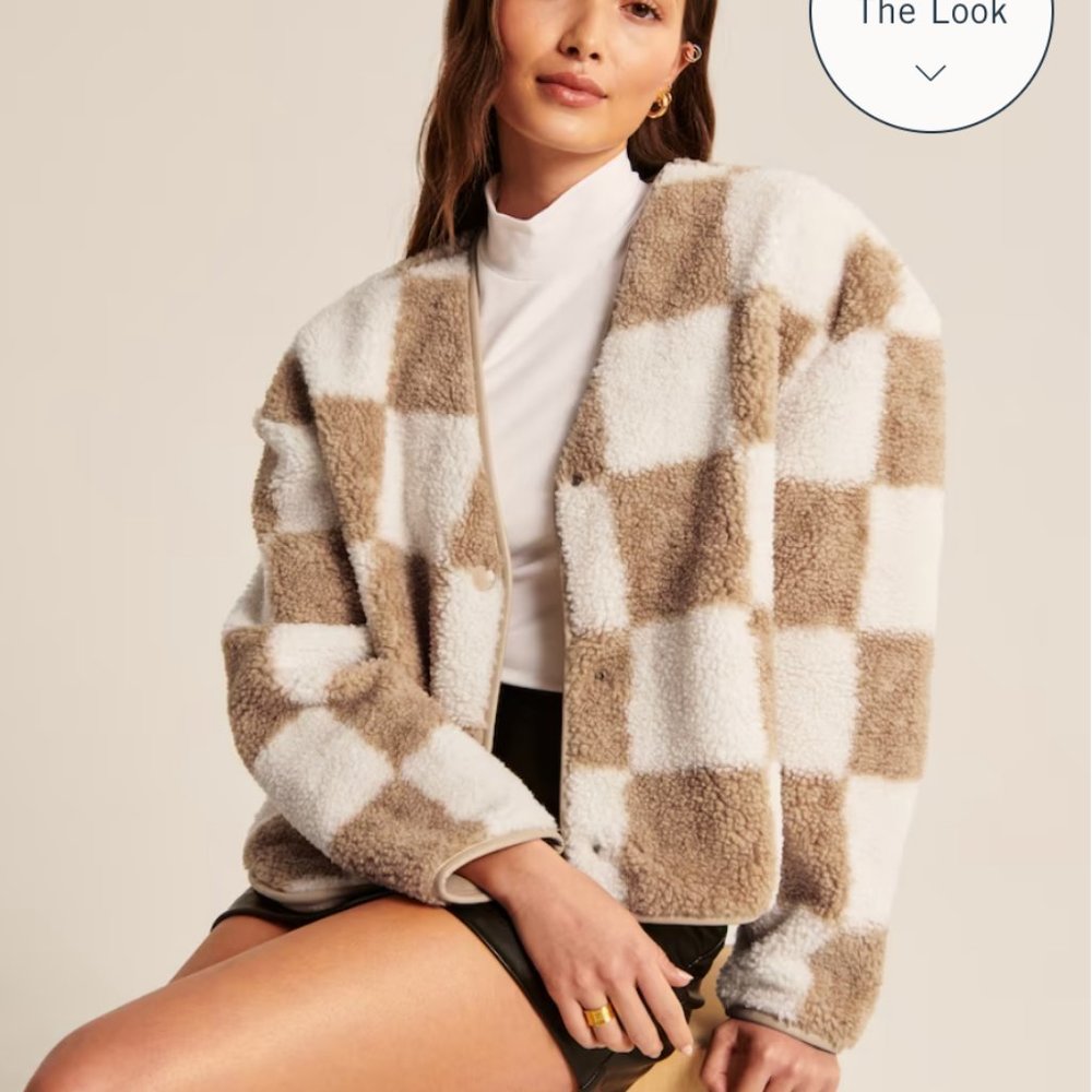 Abercrombie and Fitch- Sherpa Liner Jacket